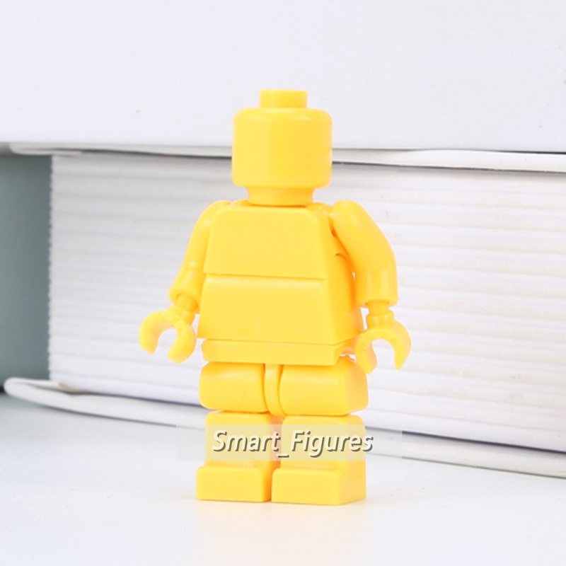 Blok Bangunan Partikel Kecil Aksesoris Minifigure Aksi Bersambung Minifigures Rakitan Mainan Berbagai Warna