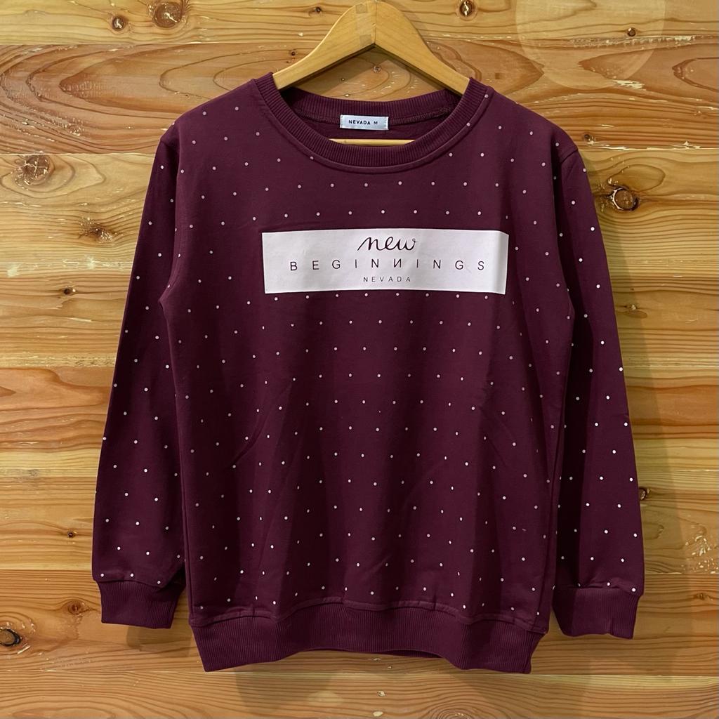 SWEATER N3VADA MOTIF POLKADOT TERBARU/SWEATER WANITA TERLARIS/TERLARIS /SWEATER ELEGANT TERBARU /SWEATER RAJUT WANITA /SWEATER HOODIE WANITA TERBARU KEKINIAN/SWEATER WANITA BERHIJAB KEKINIAN