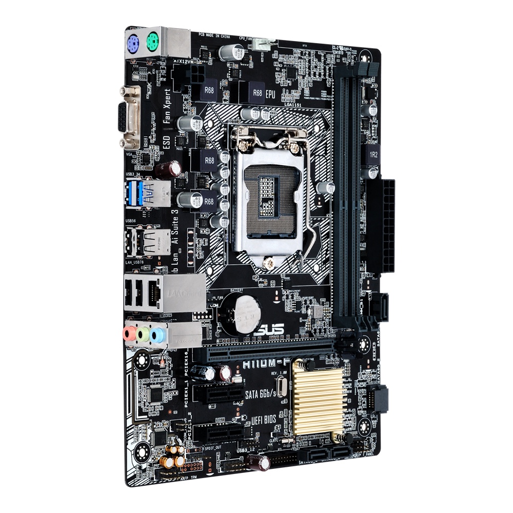 MOTHERBOARD ASUS H110M-F SOCKET 1151