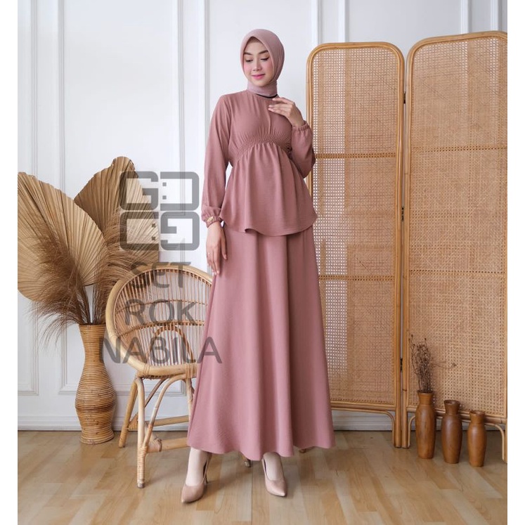 Set ROK nabila ori guzel kualitas premium
