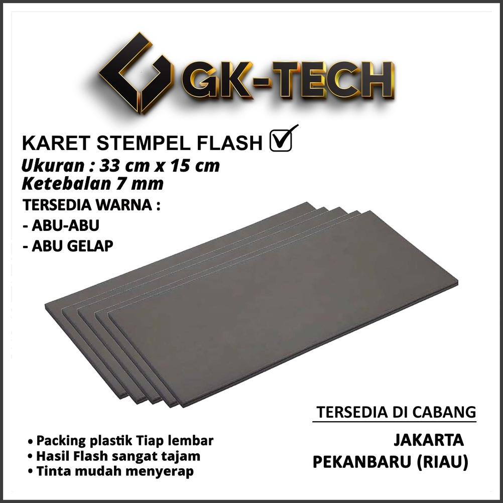 

BISA COD Karet Stempel Flash 33 CM X 15 CM X 7 MM GK-TECH
