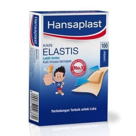 HANSAPLAST Plester Kain Elastis 10 Pcs