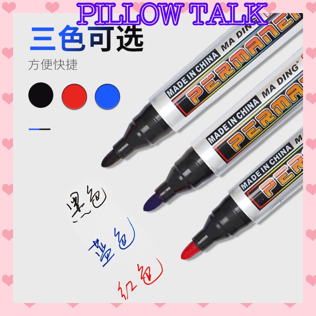 

PT208 Spidol Permanet / Paint Marker / Spidol Whiteboard / Marker Papan Tulis