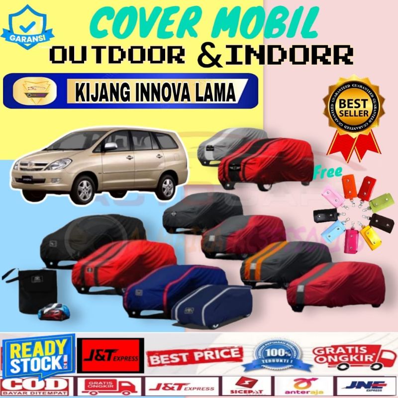 Cover Mobil Sarung Mobil Kijang Innova Lama type G E 2005 Selimut Mantel Mobil Innova Lama Kerudung Mobil Innova Mantol Mobil Outdoor Indoor