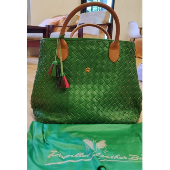 Preloved Tas Papillon Leather