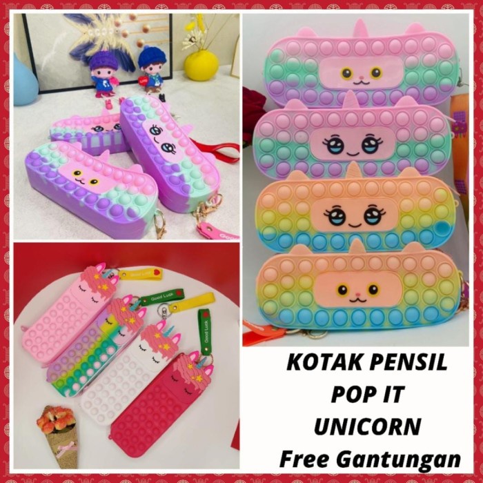 

Tempat Pensil 0Kotak Pensil Pop It Kotak Pensil Karakter Tas Pop It Anak Pop It