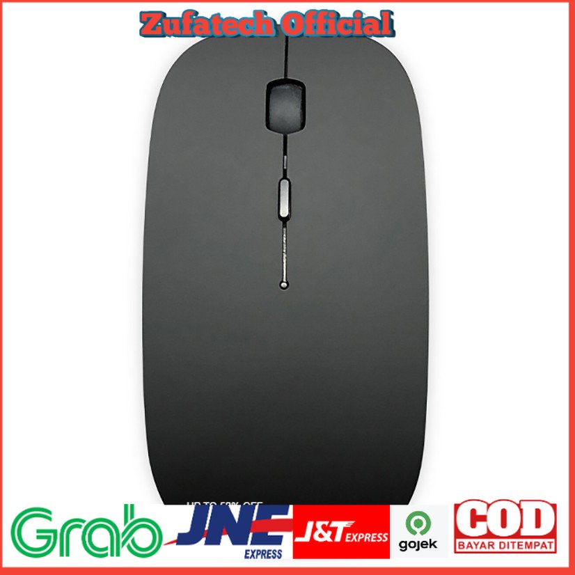 BUBM Wireless Optical Mouse 2.4G - WXSB (ORIGINAL) - Black