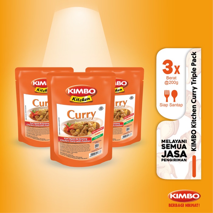

Kimbo Kitchen Curry Triple Pack Txs0X-16