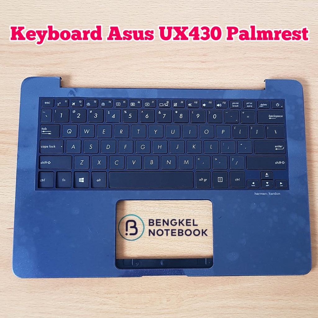 Keyboard Asus UX430 UX430L UX430U UX430UQ UX430UA plus casing Palmrest