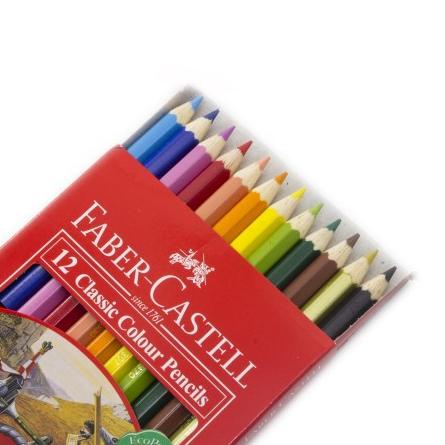 

✮✮ Pensil Warna Classic Faber Castell 12, 24, 36 dan 48 Warna