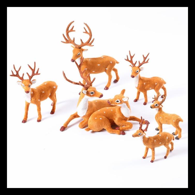 

RUSA TANDUK PAJANGAN RAINDEER PATUNG RUDOLF RUSA KUTUB NATAL MURAH BARU