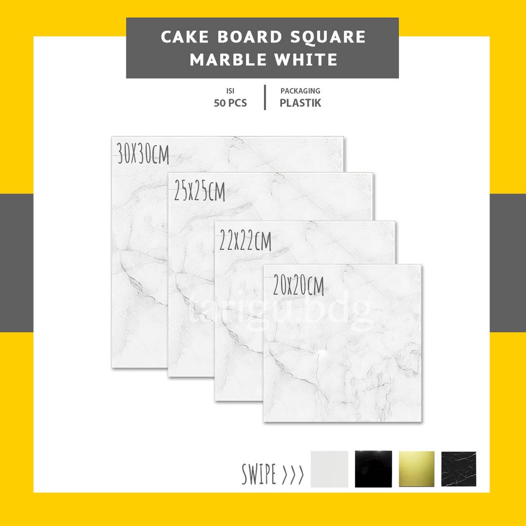 ALAS KUE MOTIF - CAKE BASE TATAKAN KUE - GOLD CAKE BOARD MARBLE ALAS PAPAN KUE TATAKAN KUE