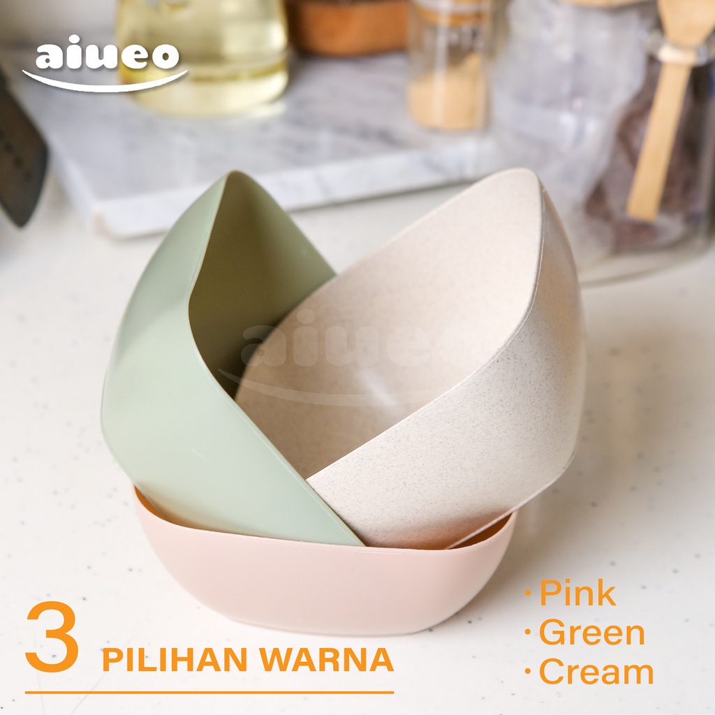 AIUEO | Mangkok Plastik Murah BPA Free | Mangkuk keramik | Mangkok Anak lucu | Mangkok murah