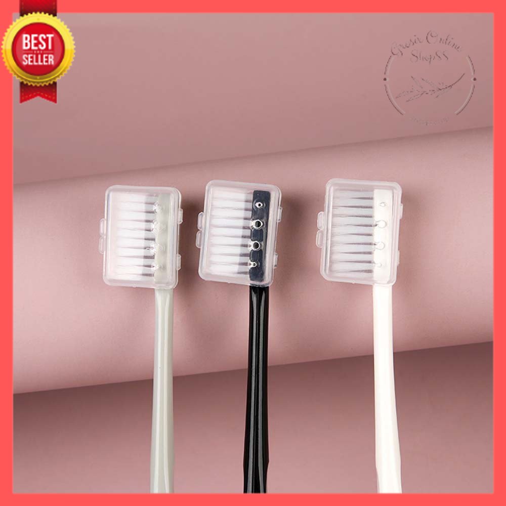 GOS -I102- 1Pcs Sikat Gigi Dewasa - Toothbrush Double Care - Sikat Gigi Lembut