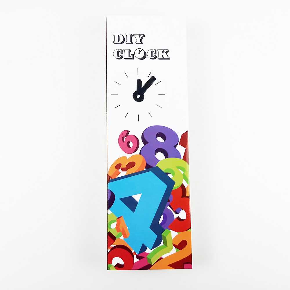 Taffware Jam Dinding DIY Giant Wall Clock Creative Design - S031