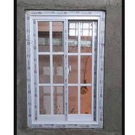 Jendela Sliding Aluminium Ornamen 80x120