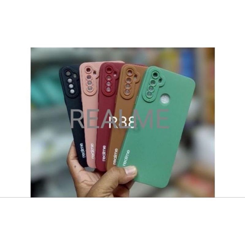 Silicon Realme luxury matte semua Type