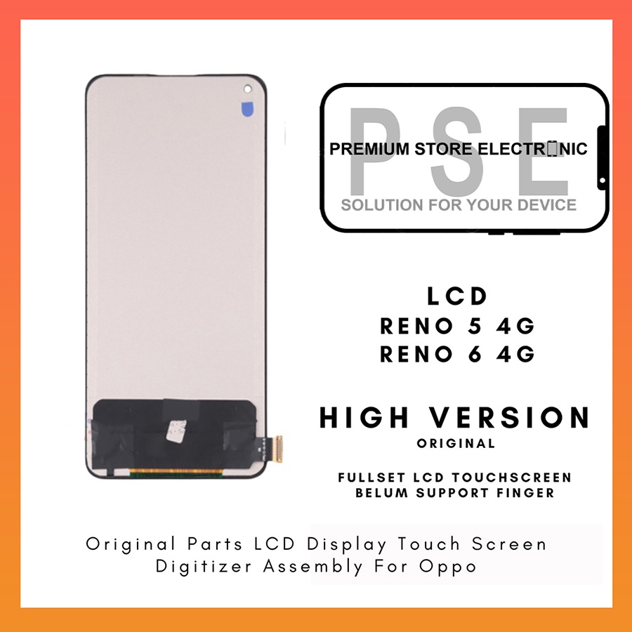 LCD Oppo Reno 5 4G / LCD Oppo Reno 6 4G ORIGINAL Touchscreen - Parts Kompatible Produk Oppo