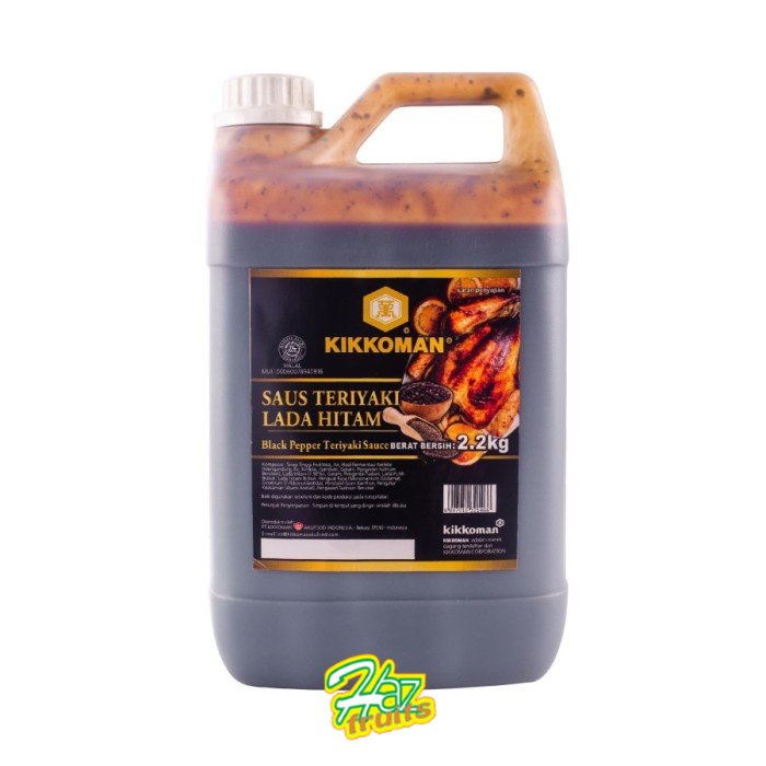 

Kikkoman Teriyaki Lada Hitam / Kikkoman Blackpepper Teriyaki 2 Liter