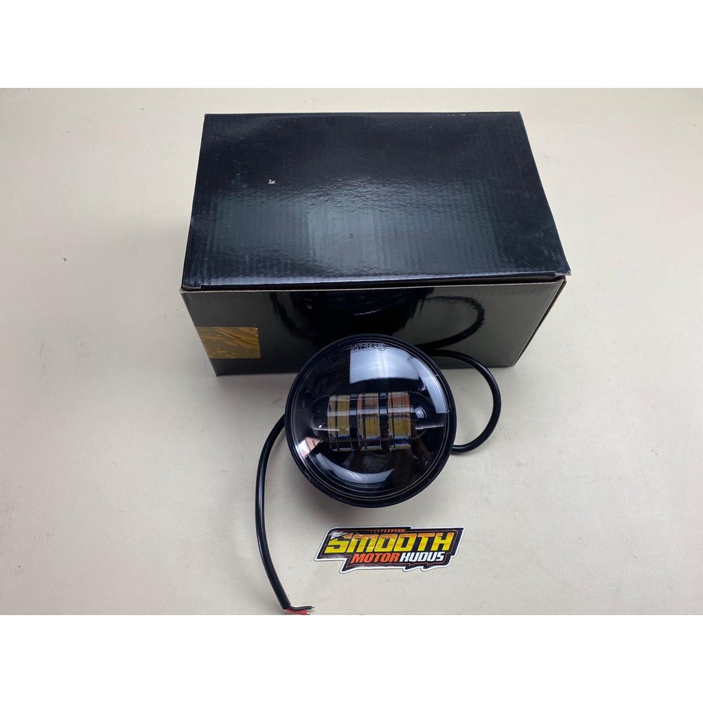 DAYMAKER LAMPU 4.5 INCH HONDA C70 IMPORT DOT SAE C70 C50 C90 VESPA OLD pnp foglamp