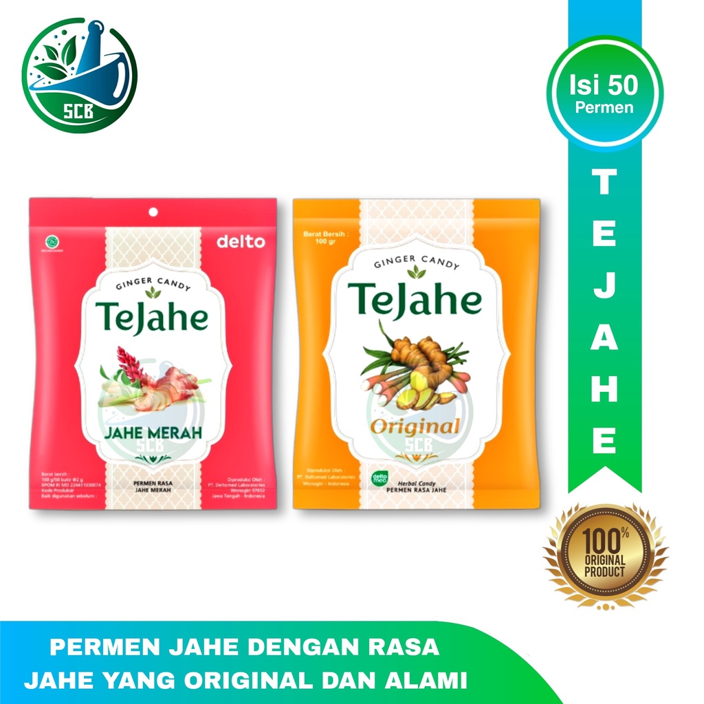 

TEJAHE Permen Varian - Permen Jahe (Ginger Candy) 50 Butir