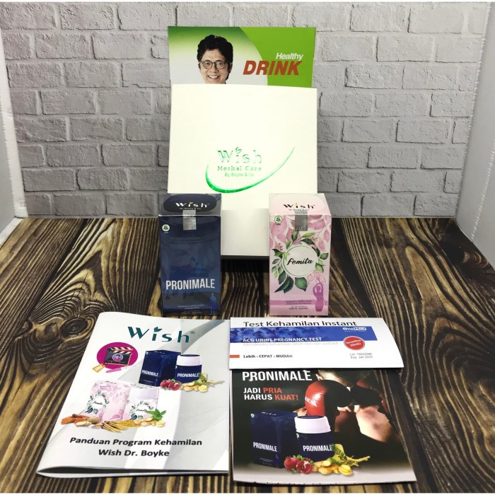 PAKET PROMIL PRONIMALE - FEMMITA WISH Dr BOYKE JAMINAN ORIGINAL