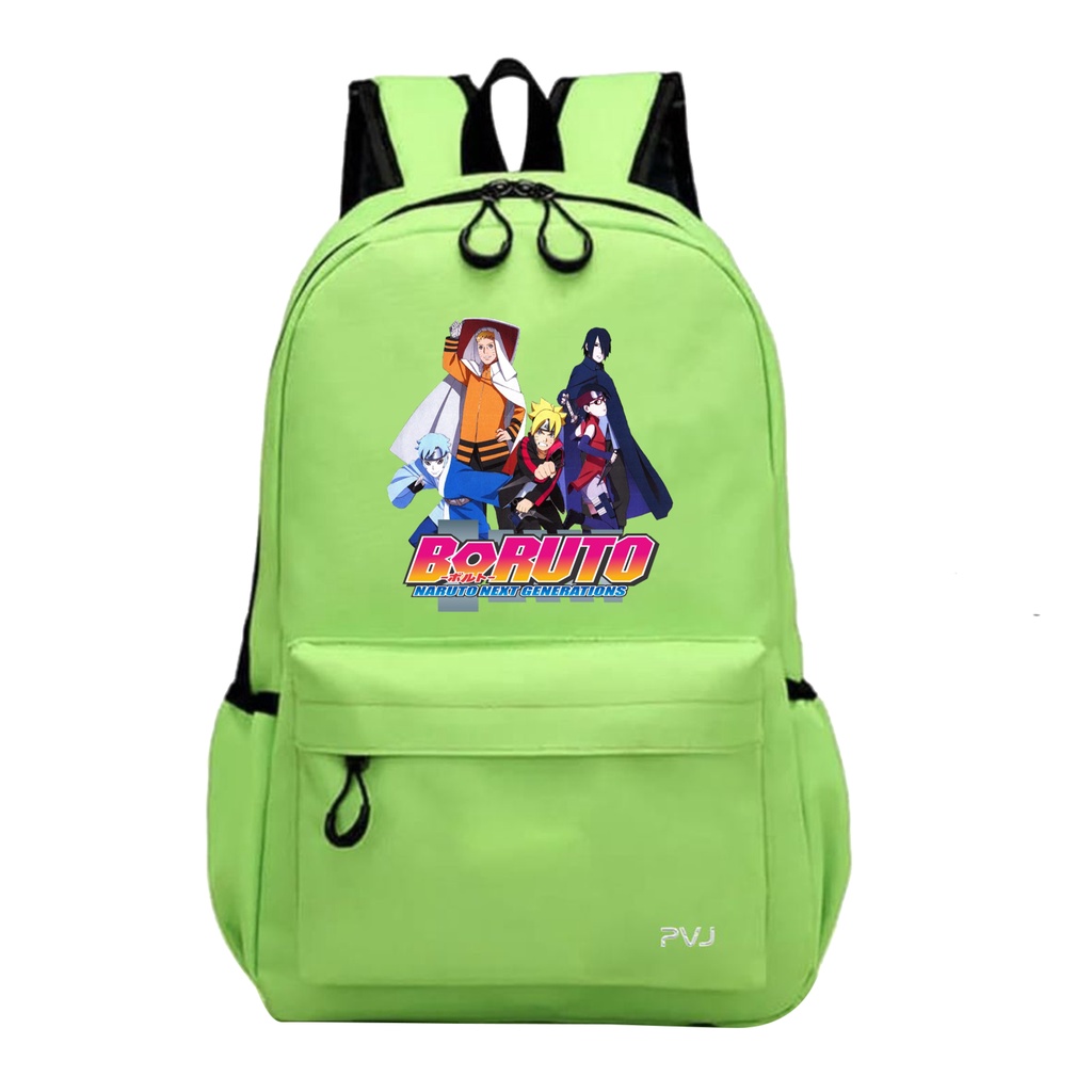 PVJ - Tas Ransel Anak Sekolah Laki-laki SD Gambar Motif Boruto
