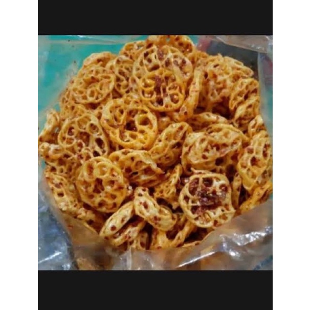 

KERUPUK SEBRING / SEBLAK KRIBO PEDAS 500gr