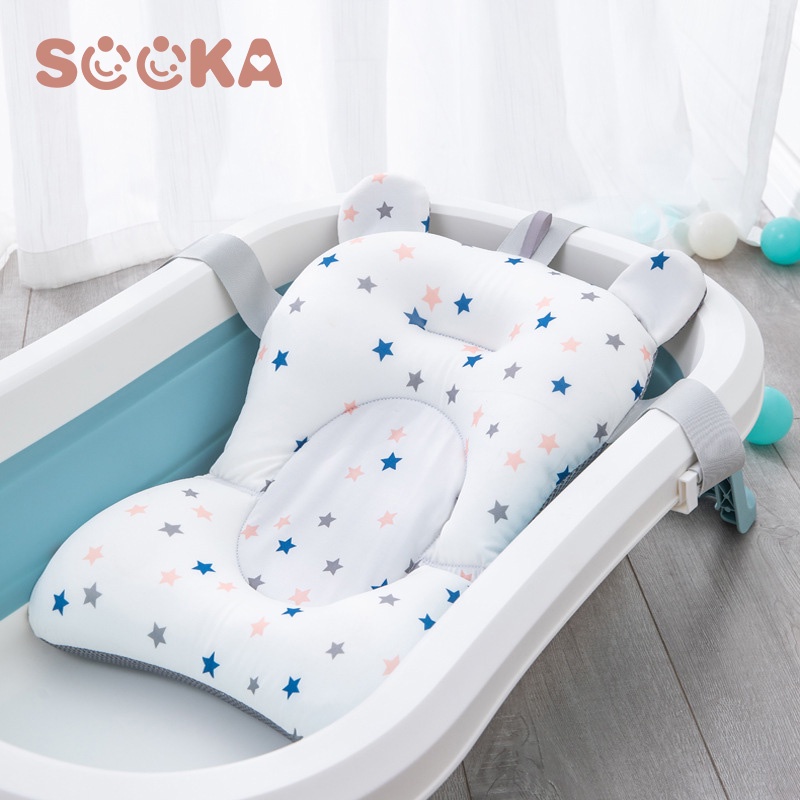 SOOKA Ultrasoft Baby Bath Pillow / Bantal Mandi Bayi Bantal Alas Mandi Pillow Bather Alas Mandi 7-8 Bulan SK-EBA1106