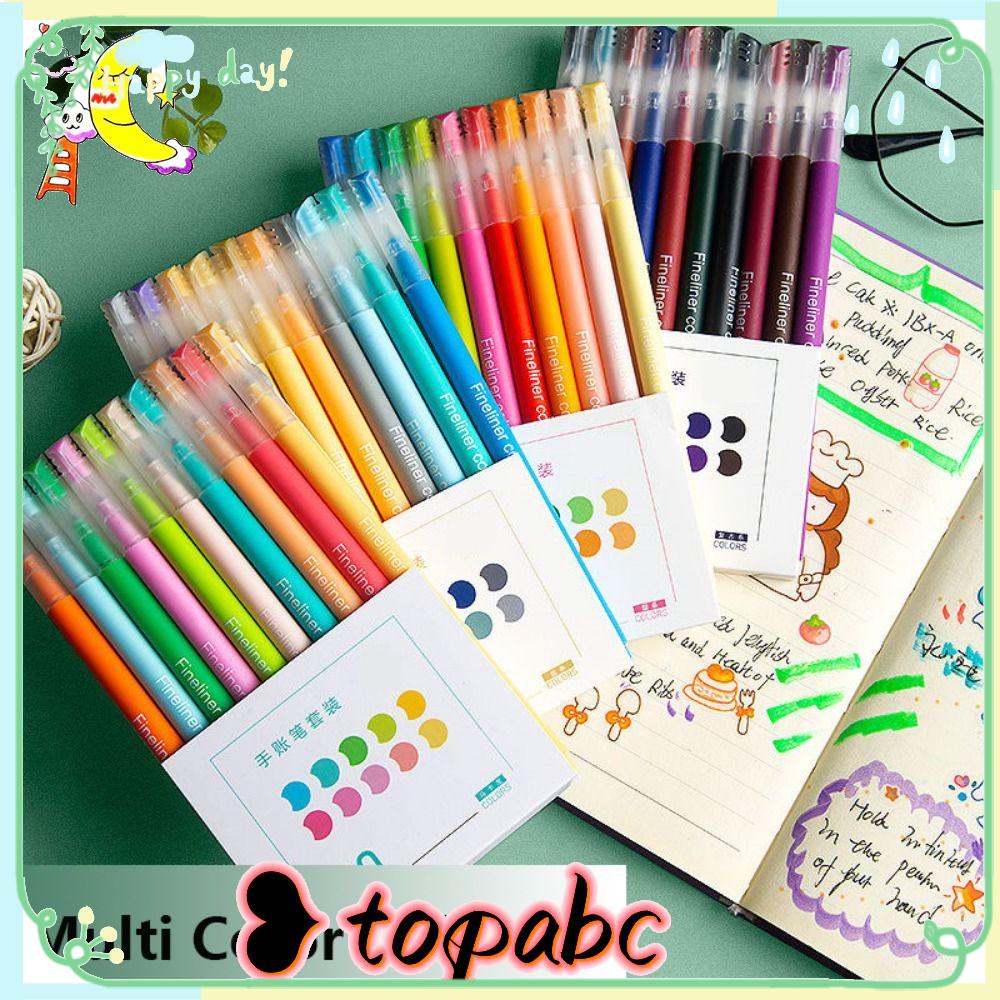 Top 9PCS/Set Stabilo Pen Set Good-looking Perlengkapan Kantor Sekolah Menggambar Alat Tulis Perawatan Mata Kunci Poin Spidol