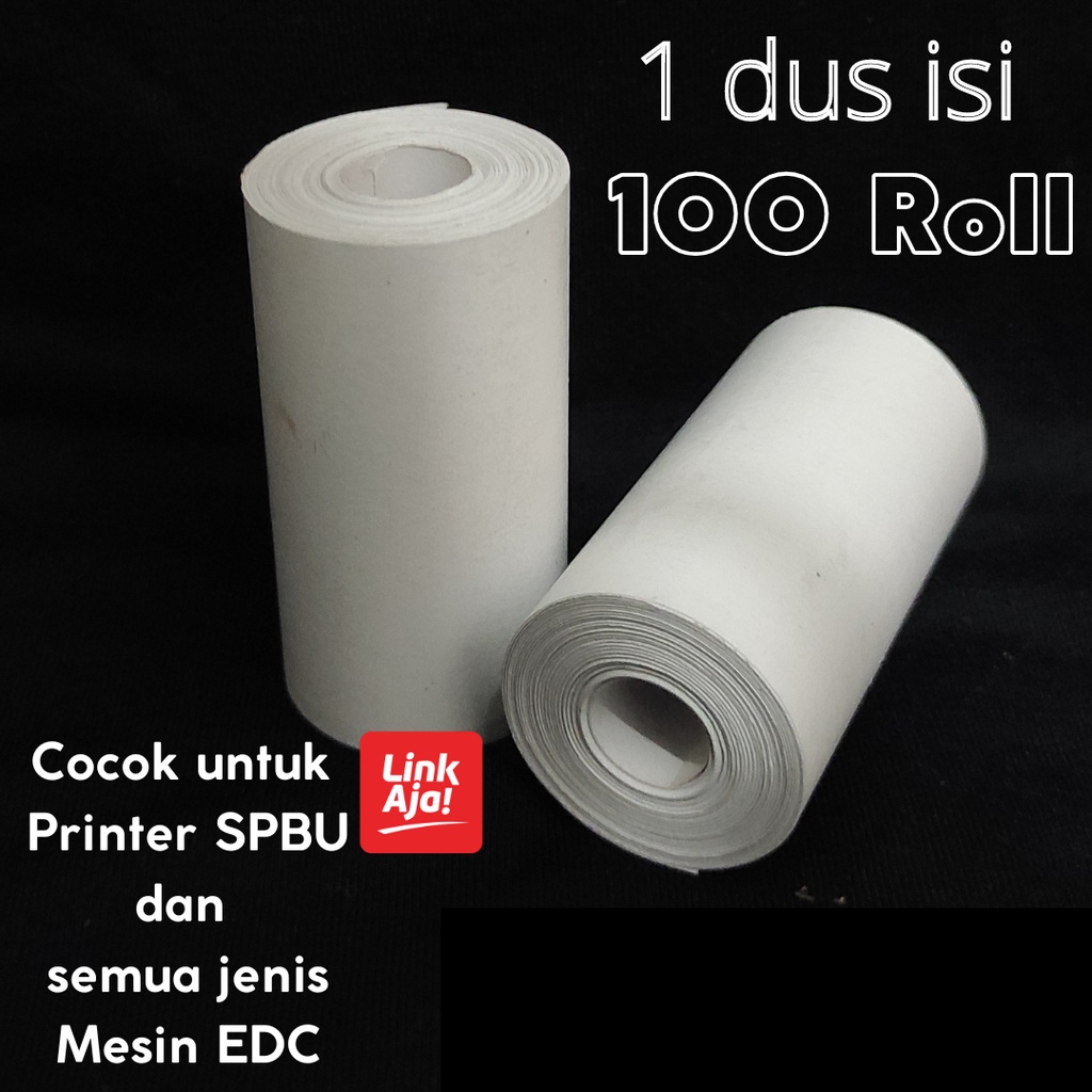 

1 Dus Kertas Thermal EDC isi 100 Roll Roll Paper 57X30