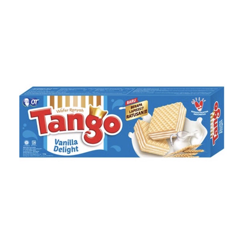 

TANGO WAFER SUSU VANILLA 163 GR