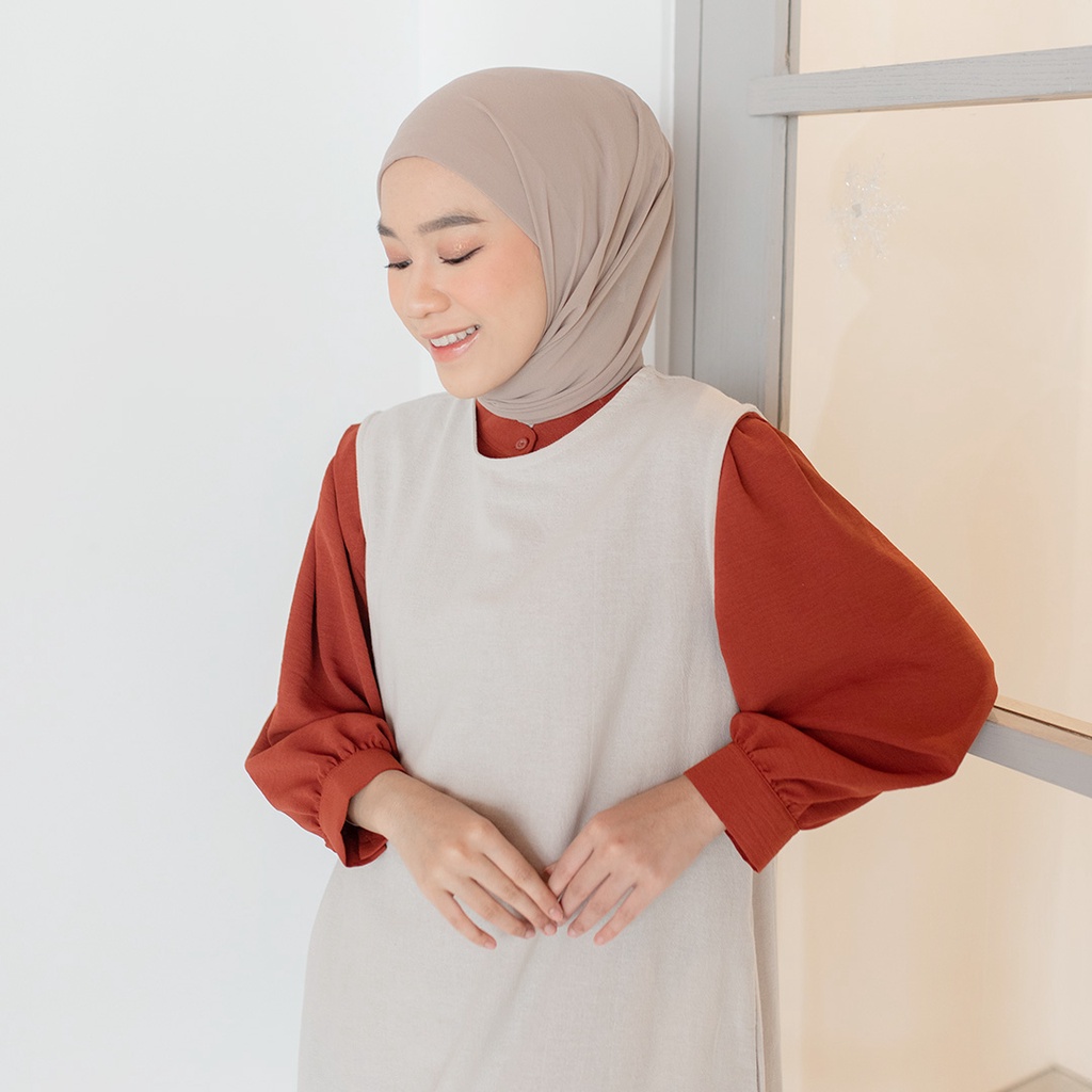 Yeina Sleeveles Dress | Basic Dress Casual [YEPPUOUTFIT]