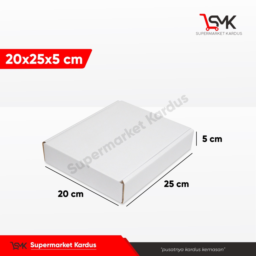 

Box 20x25x5 cm (RAVELYN) KardusBox/Karton/Polos/hampers