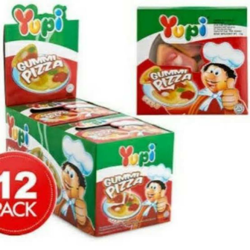 Yupi Love Burger ( 12x13gr) permen enak dan murah