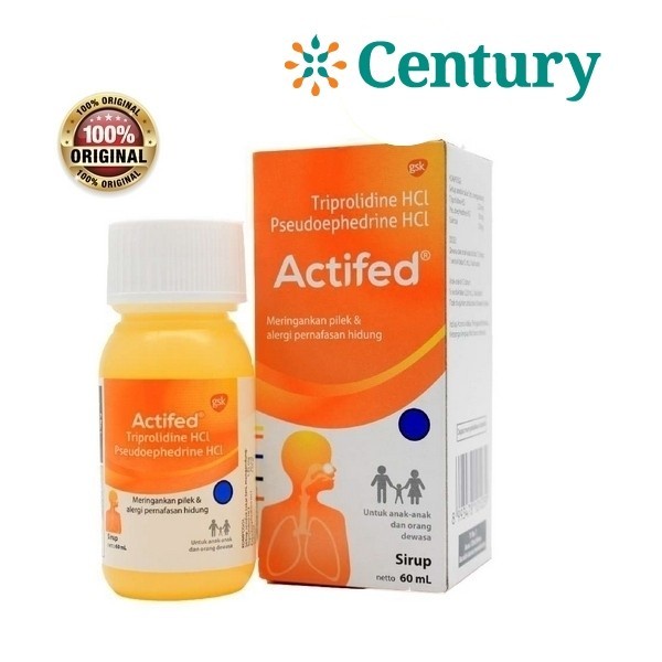 ACTIFED SYRUP 60 ML