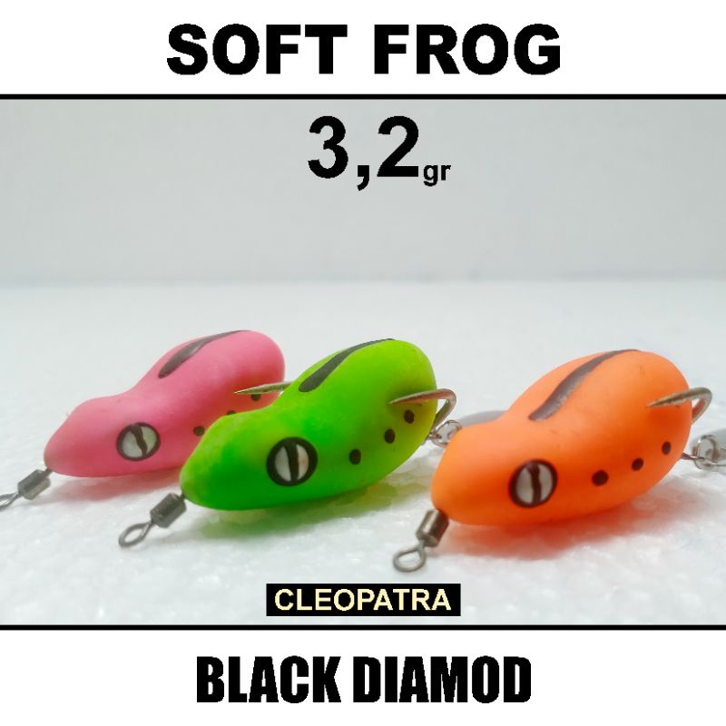 Soft frog - casting lure - umpan casting