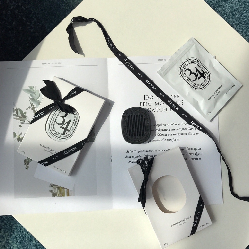 diptyque penharum pewangi parfum mobil air freshener car fragrance