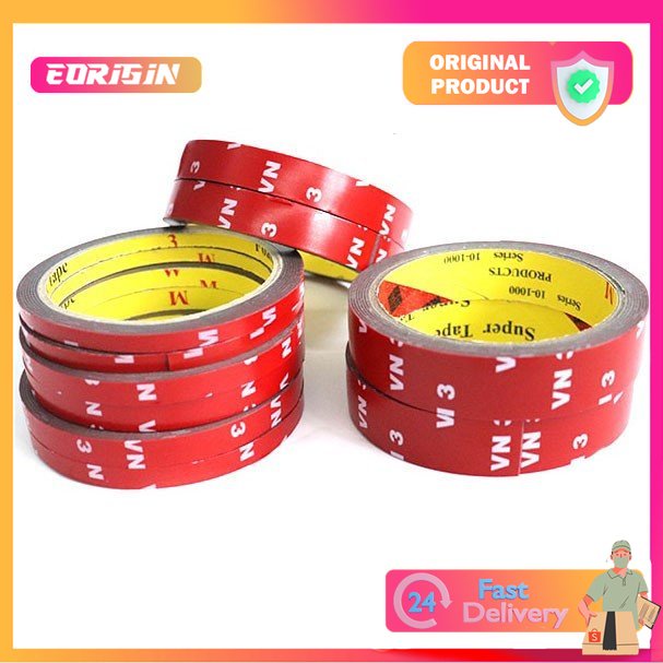 

Lakban Selotip Double Tape 3M 3m x 20mm 1Pcs