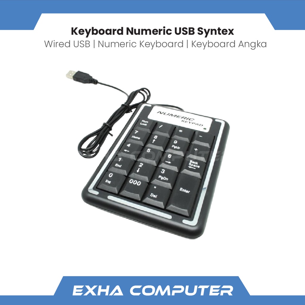 Jual Keyboard Numeric Keyboard Angka USB Shopee Indonesia