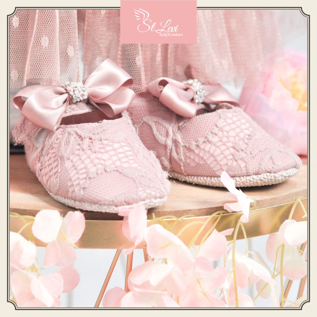 [St. Levi] Sepatu Dior 0-12 bulan / sepatu  bayi / sepatu newborn / prewalker shoes / sepatu prewalk