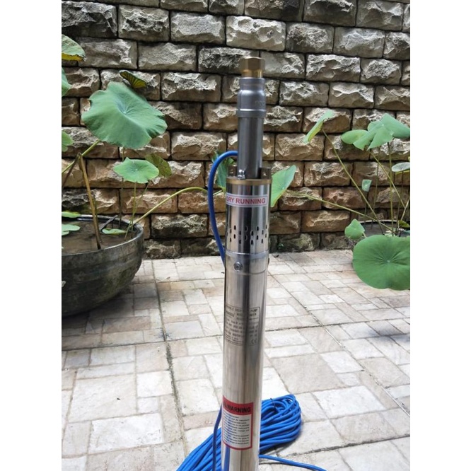 Mesin Pompa Air Submersible 370 Watt + Kabel 35M Pompa Satelit 2Inch