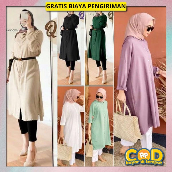 Tunik Remaja Dewasa Kekinian Tinik Import Premium Buju Tumix Cwek Korea Tunik Cewek Berkualitas Bju 