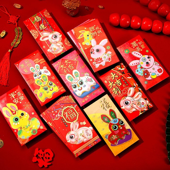 

GROSIR Terbaru Angpao Kelinci 2023 Angpau Imlek Panjang Amplop Ampau Grosir Murah Angpau Harga Grosir Termurah