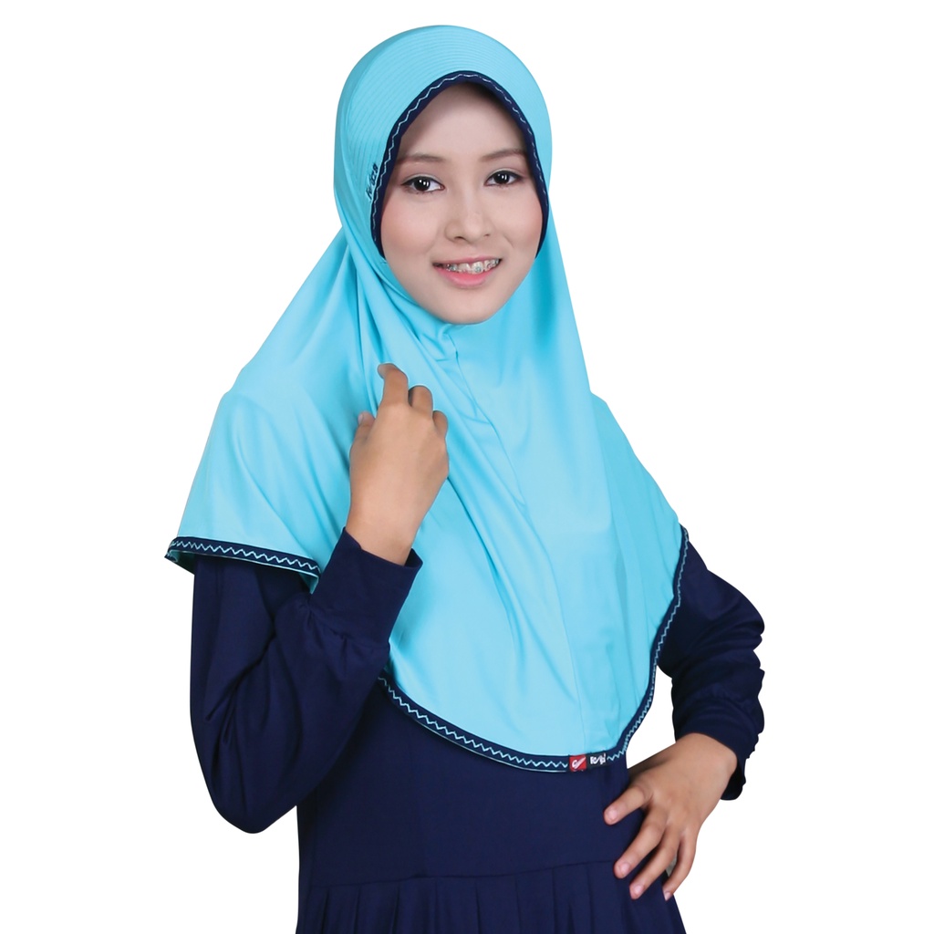 JILBAB ANAK KERUUNG POLOS BY FEYZA EVANIA