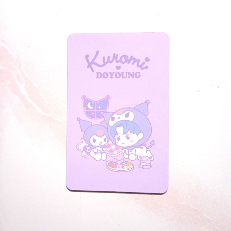 Jual Doyoung Kuromi Photocard Trading Card Sanrio NCT 127 Versi B