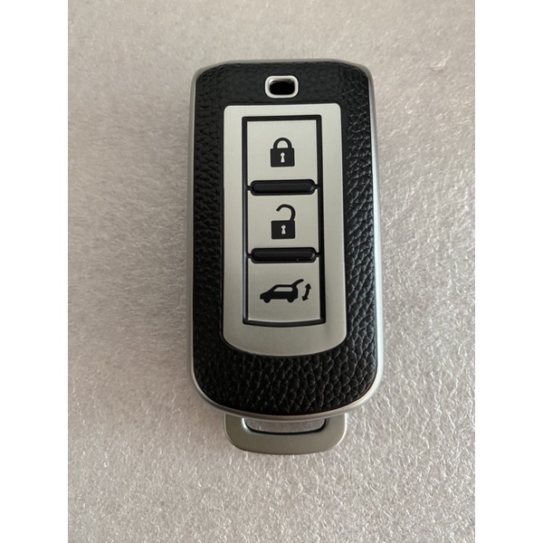 Sarung Kunci Case Smart Key Mitsubishi Xpander Outlander Model Kulit