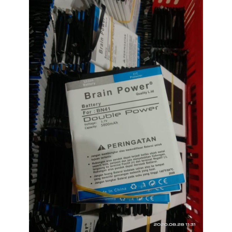 Batre baterai Xiaomi Redmi note 4/ BN 41/ Note 4x Mediatek Double power