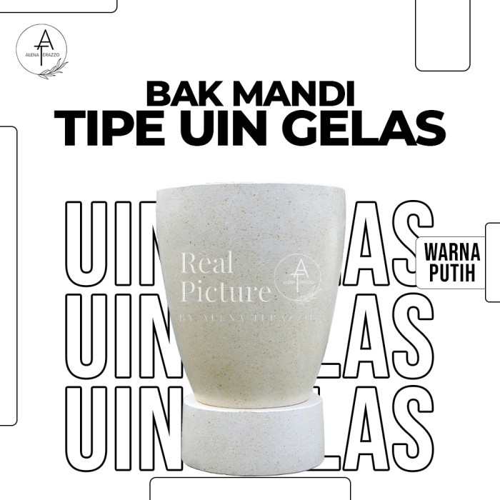 Bak Bak Air Kamar Mandi Keramik Minimalis Modern Alena Terazzo