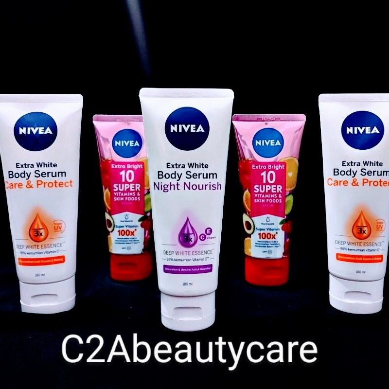 NIVEA BODY SERUM (BODY LOTION) 180ML